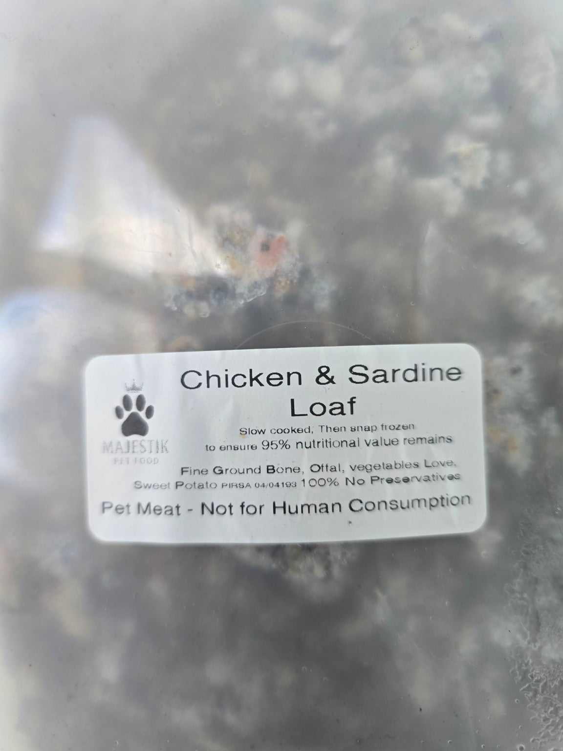 Majestik Chicken and Sardine Cooked Loaf