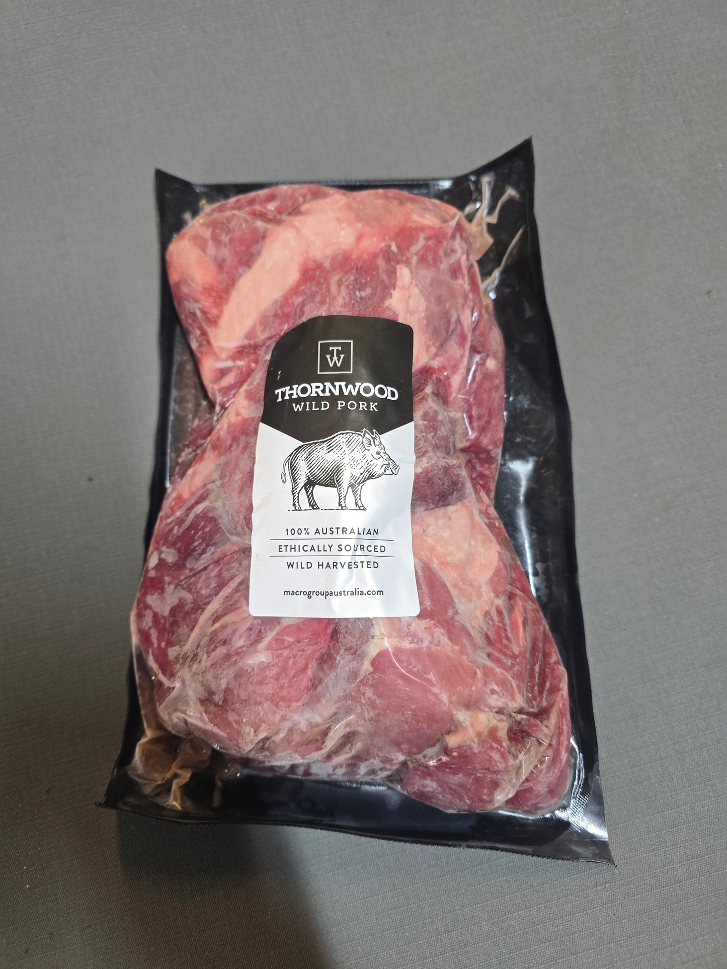 Wild Boar chunks Raw Dog Food