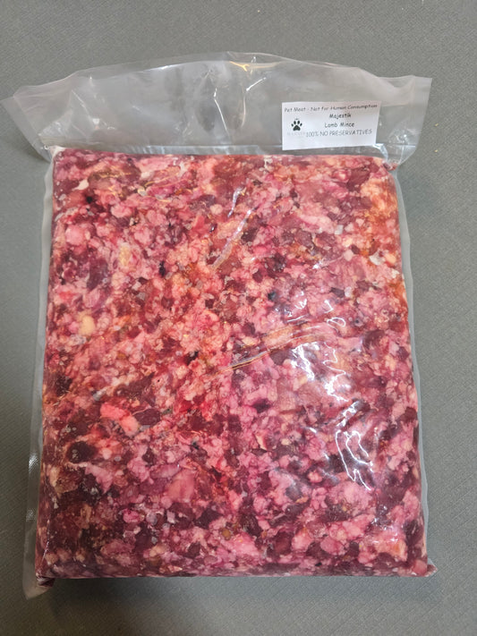 Lamb Premium Mince Raw Dog Food