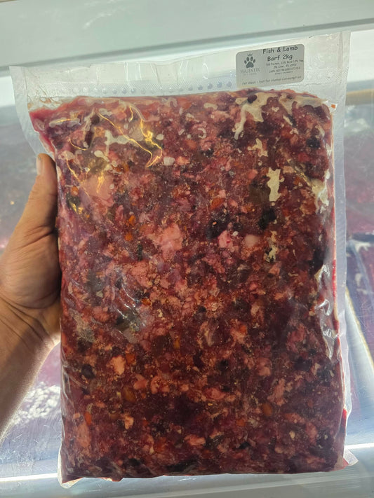 Chicken, Lamb & Beef Barf