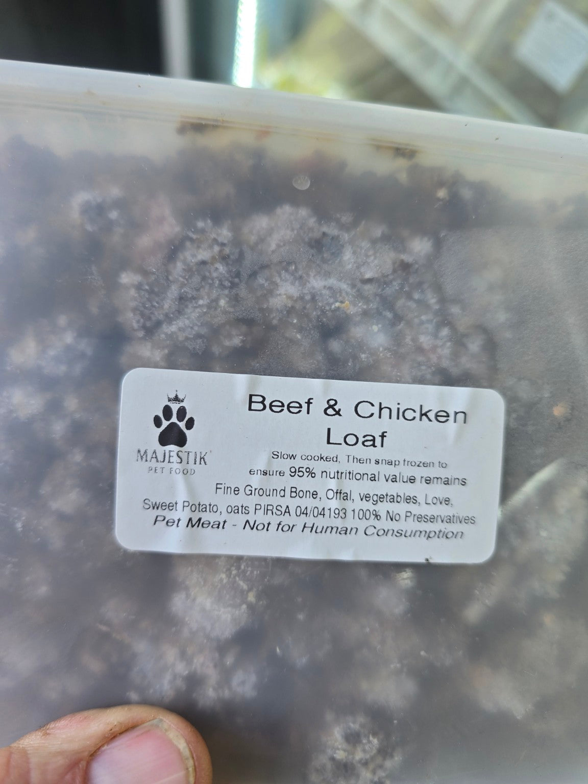 Majestik Beef and Chicken Cooked Loaf
