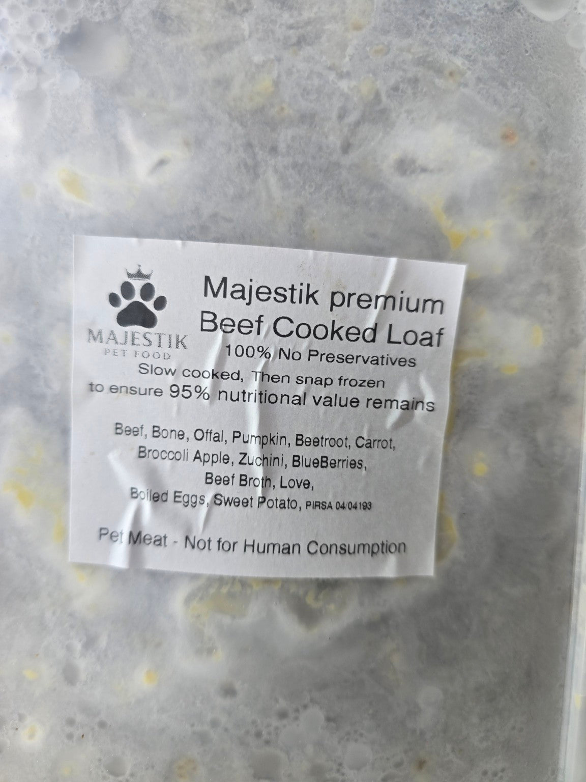 Majestik Premium Beef Cooked Loaf