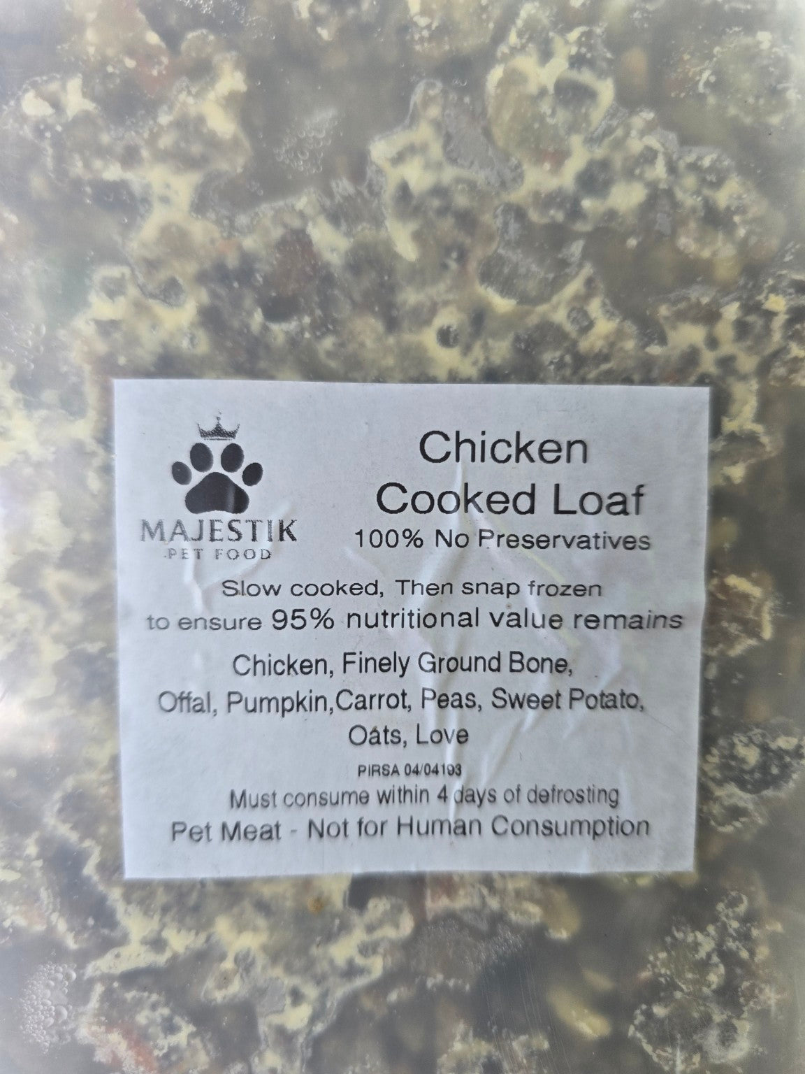 Majestik Chicken Cooked Loaf