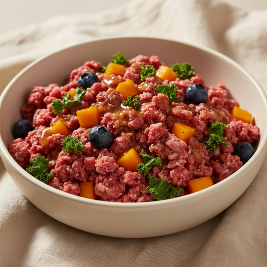 Majestik Beef Thrive premium raw fresh dog food
